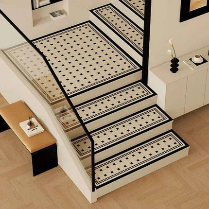 Luxury Vintage Leather Stair Tread Collection - Chic Home Upgrade - Très Elite