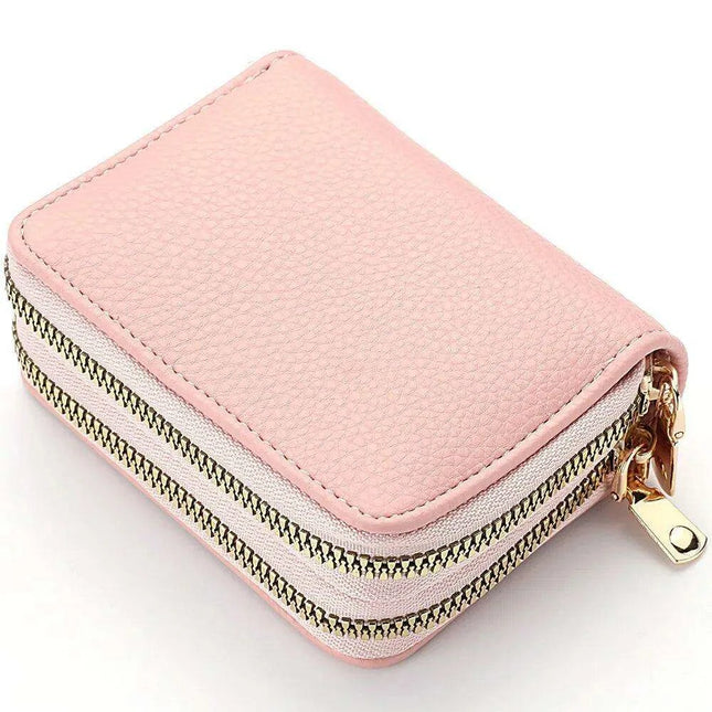 Lychee-Inspired Chic Zip Wallet - Stylish & Practical