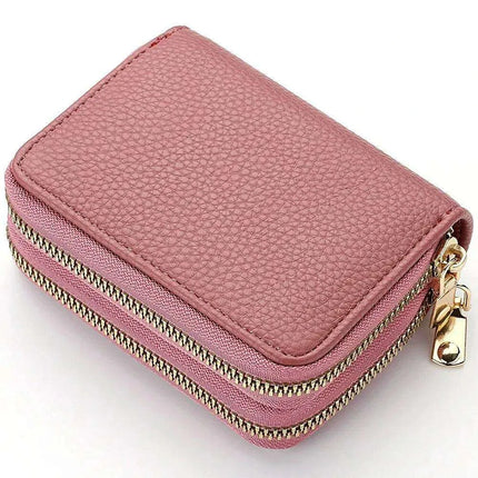Lychee-Inspired Chic Zip Wallet - Stylish & Practical..
