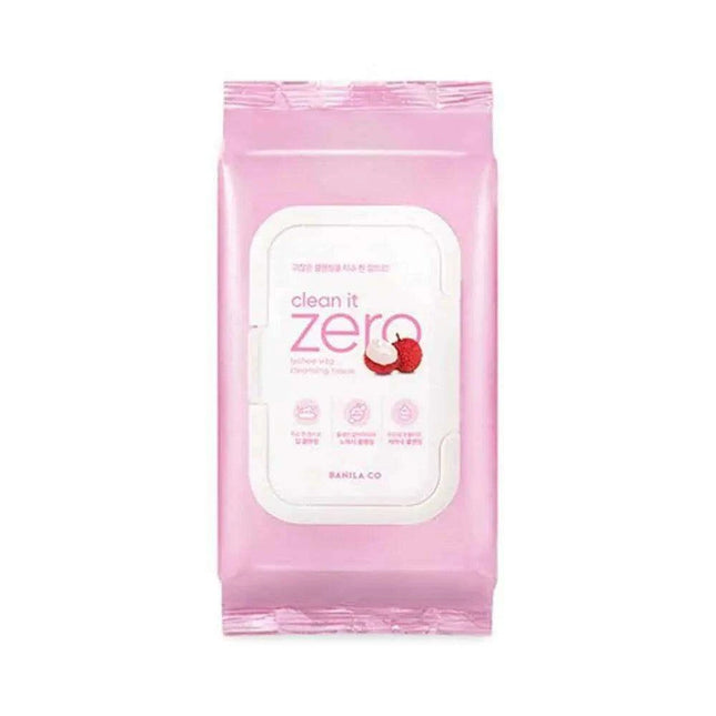 Lychee Radiance Makeup Remover Wipes - Nourishing Cleansing Cloths