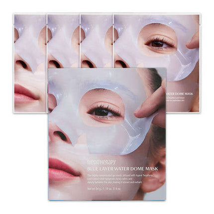 MEDITHERAPY Blue Layer Water Dome Mask 34g X 4ea - Très Elite