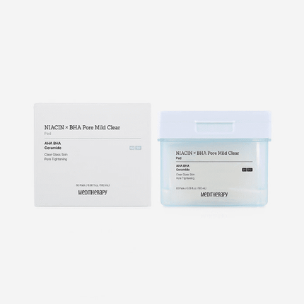 MEDITHERAPY NIACIN X BHA Pore Mild Clear Pad 180ml/60ea - Très Elite