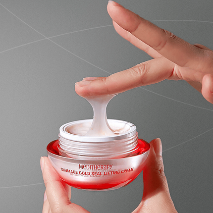 MEDITHERAPY Shumage Gold Seal Lifting Cream 50ml + EMS Device SET (*It can only be shipped via express service.) - Très Elite