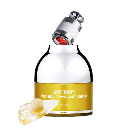 MEDITHERAPY Vita Real Toning Laser Cream 50ml + LED Device Set - Très Elite