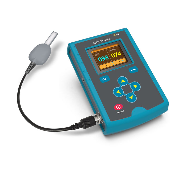 MS100 SpO2 Simulator Pulse Rate Oxygen Simulator For Oximeter Reaction Time