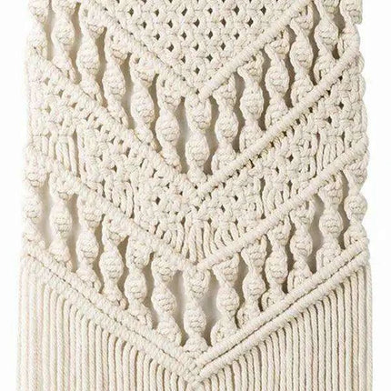 Elegant Geometric Macrame Wall Hanging: Transform Your Space with Boho Charm