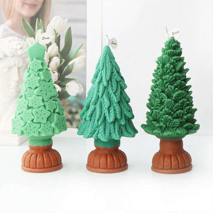 Magical Christmas Candle Making Kit with Santa-Themed Packaging & Scented Adornments - Très Elite