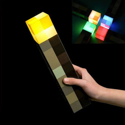 Magical Color-Changing LED Adventure Torch Lamp - USB Rechargeable for Kids' Spaces - Perfect for Explorers - Très Elite