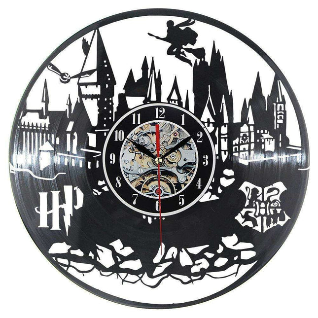 Magical Harry Potter LED Wall Clock with Remote and Glow-in-the-Dark Features