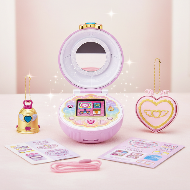 Magical Heart Wings Adventure Camera Toy with QR Games and Bell