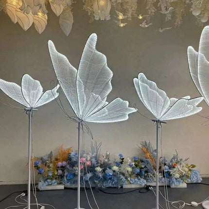 Magical LED Butterfly Wings Pendant Light for Celebratory Moments..