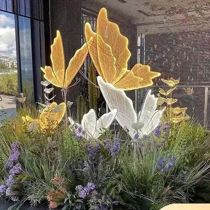 Magical LED Butterfly Wings Pendant Light for Celebratory Moments..