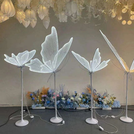 Magical LED Butterfly Wings Pendant Light for Celebratory Moments..