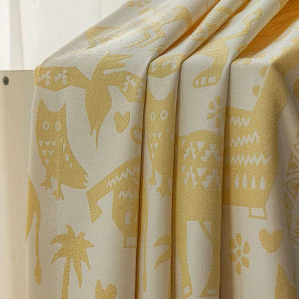 Magical Wildlife Blackout Drapes for Kids' Rooms- Très Elite- Très Elite