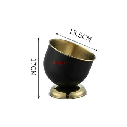 Majestic Deer Head Ice Bucket: Luxurious European Charm in Dual-Tone Design - Très Elite