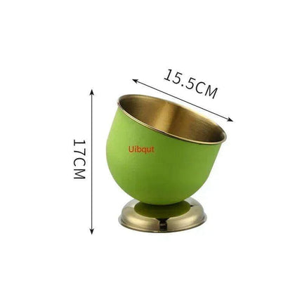 Majestic Deer Head Ice Bucket: Luxurious European Charm in Dual-Tone Design - Très Elite