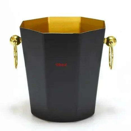Majestic Deer Head Ice Bucket: Luxurious European Charm in Dual-Tone Design - Très Elite