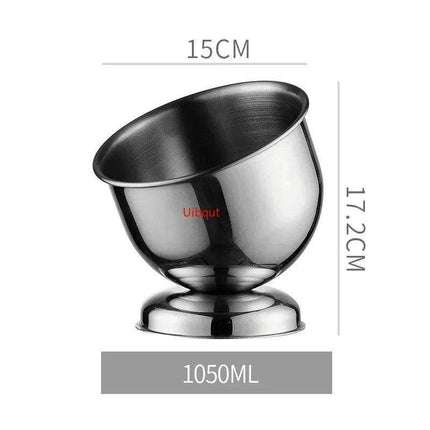 Majestic Deer Head Ice Bucket: Luxurious European Charm in Dual-Tone Design - Très Elite