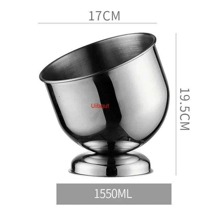 Majestic Deer Head Ice Bucket: Luxurious European Charm in Dual-Tone Design - Très Elite