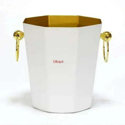 Majestic Deer Head Ice Bucket: Luxurious European Charm in Dual-Tone Design - Très Elite