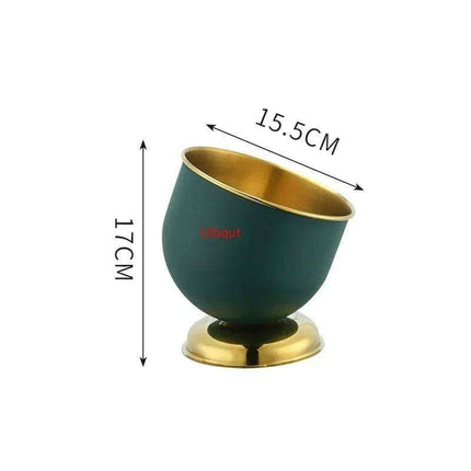 Majestic Deer Head Ice Bucket: Luxurious European Charm in Dual-Tone Design - Très Elite