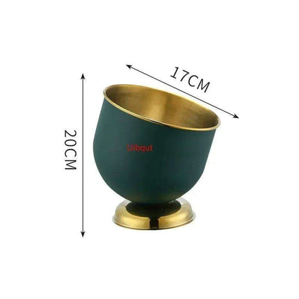 Majestic Deer Head Ice Bucket: Luxurious European Charm in Dual-Tone Design - Très Elite