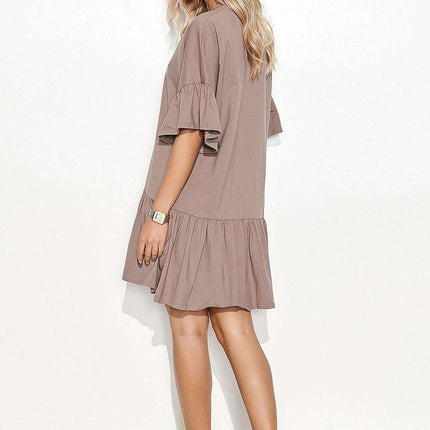 Makadamia Bliss Oversized Knit Dress - Très Elite