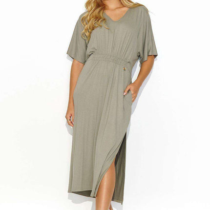 Makadamia Summer Elegance Midi Dress