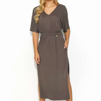 Makadamia Summer Elegance Midi Dress