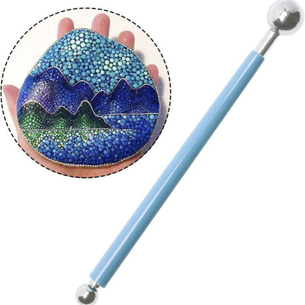 Mandala Artistry Essentials: 18-Piece Premium Dotting Tool Set for Creative Expression - Très Elite