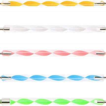 Mandala Artistry Essentials: 18-Piece Premium Dotting Tool Set for Creative Expression - Très Elite