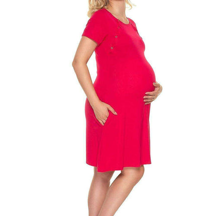 Maternity Breastfeeding Nightgown for Comfortable Sleep - Très Elite