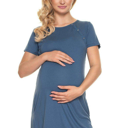 Maternity Breastfeeding Nightgown for Comfortable Sleep