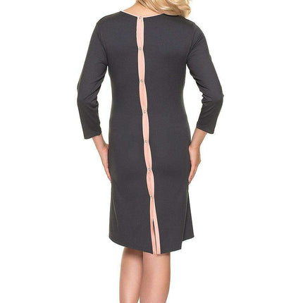Maternity Chic Nightgown with Convenient Nursing Access - Très Elite