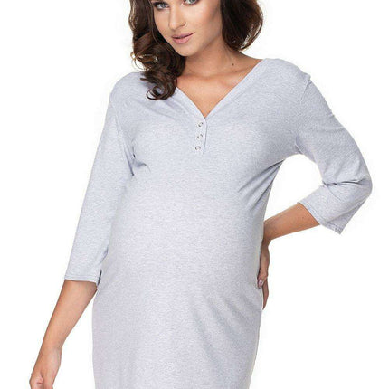 Maternity Comfort Nightgown - Chic Nursing Sleepwear - Très Elite