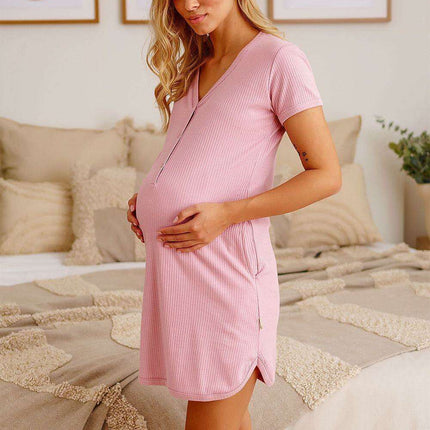 Maternity & Nursing Comfort Nightshirt - Très Elite