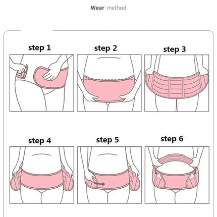 Maternity Support Belly Band with Adjustable Back Belt for Pregnant Women - Très Elite
