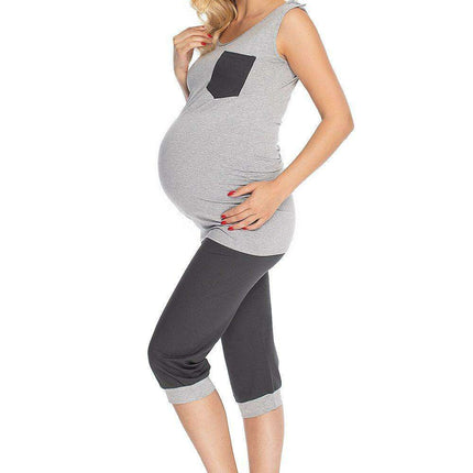 Maternity and Nursing Cozy Sleepwear Set - Très Elite