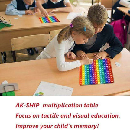 Math Pop Sensory Silicone Toy Set for Interactive Learning - Très Elite