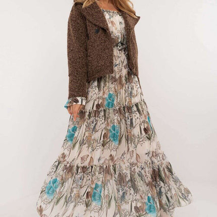Matterhorn Brown Polyester Jacket 201577 For Women Italy - Très Elite