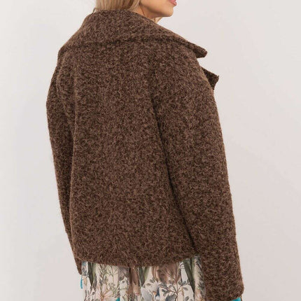 Matterhorn Brown Polyester Jacket 201577 For Women Italy - Très Elite