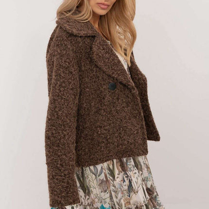 Matterhorn Brown Polyester Jacket 201577 For Women Italy - Très Elite