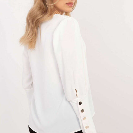 Matterhorn White Blouse 203402 Elegant Classic Fit Line - Très Elite