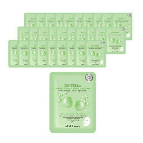 Mediflower 30-Piece Hydrating Sheet Mask Set for Sensitive Skin