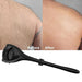 Men's Premium Grooming Set: Back & Body Shaver with Exfoliating Brush & Extra Blades