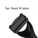 Men's Premium Grooming Set: Back & Body Shaver with Exfoliating Brush & Extra Blades