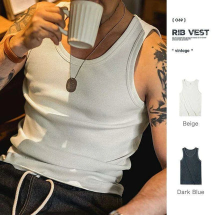 Men's 2023 Summer Performance Sleeveless Muscle Tank - Très Elite