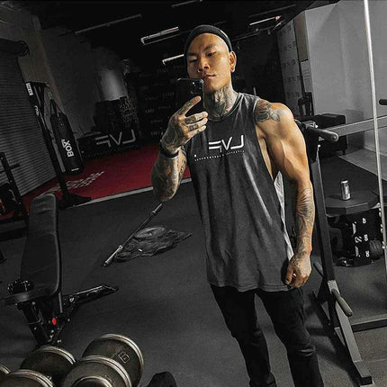 Men's Active Summer Sleeveless Training Tank - Quick-Dry Gym Vest for Bodybuilding and Fitness - Très Elite
