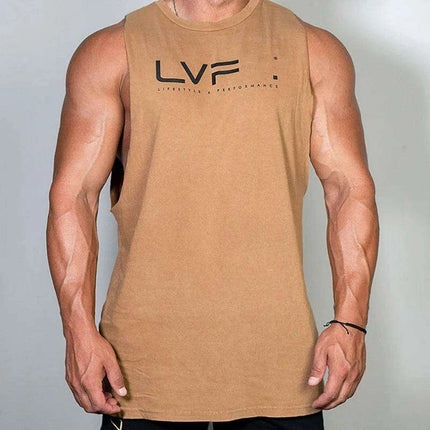 Men's Active Summer Sleeveless Training Tank - Quick-Dry Gym Vest for Bodybuilding and Fitness - Très Elite