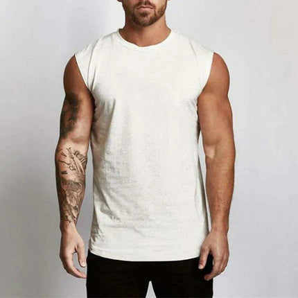 Men's Bodybuilding Sleeveless Workout Tank Top for Fitness and Sports - Très Elite